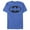 Royal Blue Heather, variant on Men's Batman Dark Night Logo  Graphic Tee Royal Blue Heather X Large