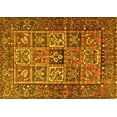 thumbnail image 1 of Ahgly Company Indoor Rectangle Animal Yellow Traditional Area Rugs, 8' x 10', 1 of 4
