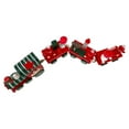 thumbnail image 6 of Red Wood Christmas Train with People, Bear and Snowmen Riders Figurine 8 Inch, 6 of 8