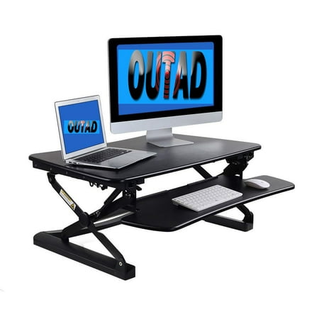 Icoco Standing Desk Height Adjustable Sit To Stand Up Desk Riser