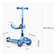 thumbnail image 3 of Scooter Infantil Elegate con Asiento Ajustable y Luces LED Color Azul, 3 of 8