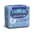 thumbnail image 4 of FitRight Double Up Incontinence Liners, Booster Pads with Adhesive, 3.5&rdquo;x11.5&rdquo;, 24 per bag (192 pack) Medline NA, 4 of 4