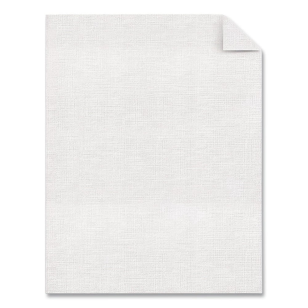 Southworth Business Paper, 8.5" x 11", 24 lb., Linen Finish, White, 500 Sheets
