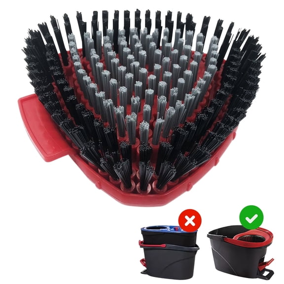 Home Times 1 Pack Scrub Brush Compatible with O-Cedar EasyWring | Shower & Floor Scrubber for Cleaning | Ideal for Kitchen, Deck, Bathroom & Floors