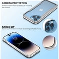 thumbnail image 4 of Allytechgroup Clear Case for iPhone 15 Pro, Slim Lightweight Hard PC Anti Yellowing Support Wireless Charging Shockproof Magnetic Back Cover for iPhone 15 Pro Women Men, Gray, 4 of 8