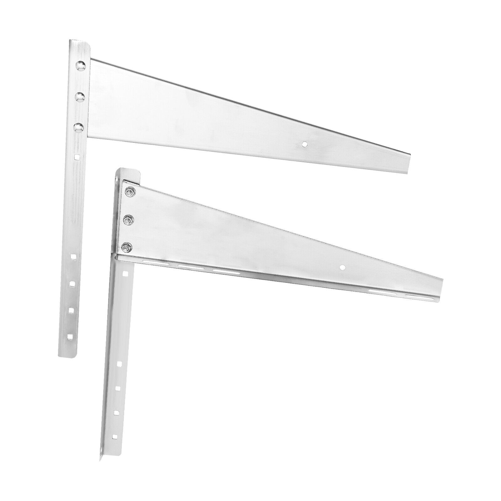 2PC Wall Mount Bracket Mini Split Air Conditioner Outdoor Unit Support Brackets