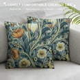 thumbnail image 3 of Shiartex Floral Throw Pillow Covers Aesthetic Pillow for Bedroom Decorative Pillowcase Home Decor Living Room Cushion Case for Bed Sofa Couch, 3 of 5