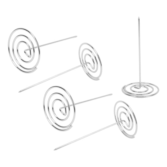 Soporte Para Recibos De Cocina, Husillo De Verificación Reciclable Anticorrosión Resistente Al Desgaste, Para Oficina Y Cocina, 5 Uds.