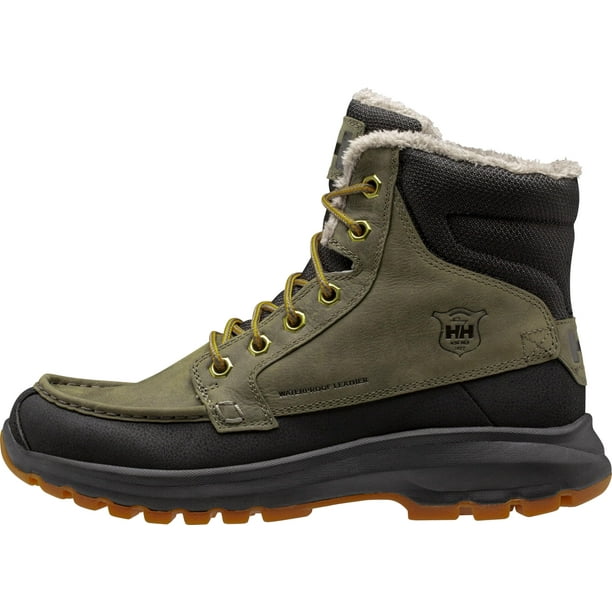 Botas de invierno Helly-Hansen Garibaldi V3 impermeables para hombre, color verde