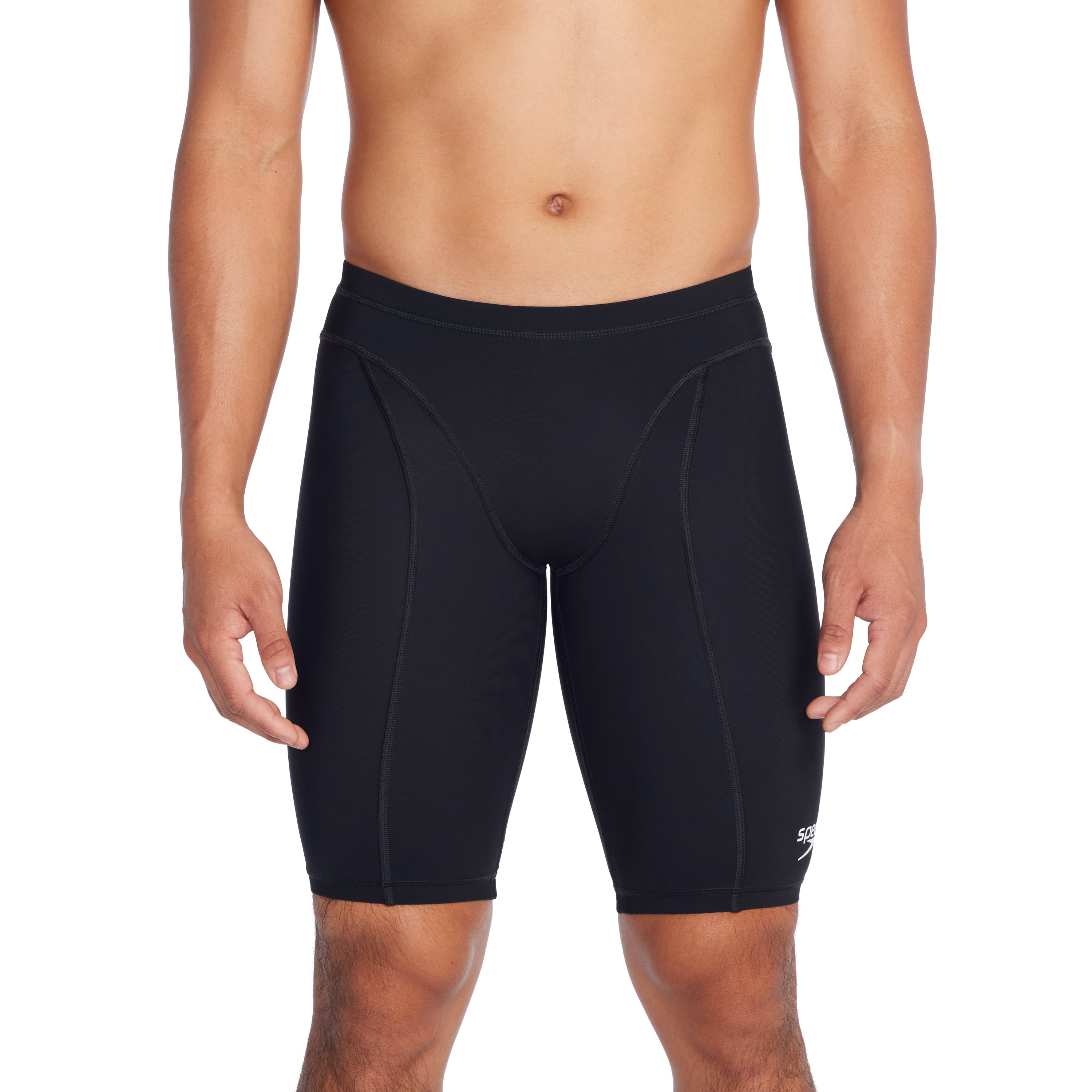 Speedo Men's Adult Solid Vanquisher Jammer - Black, Size: 20