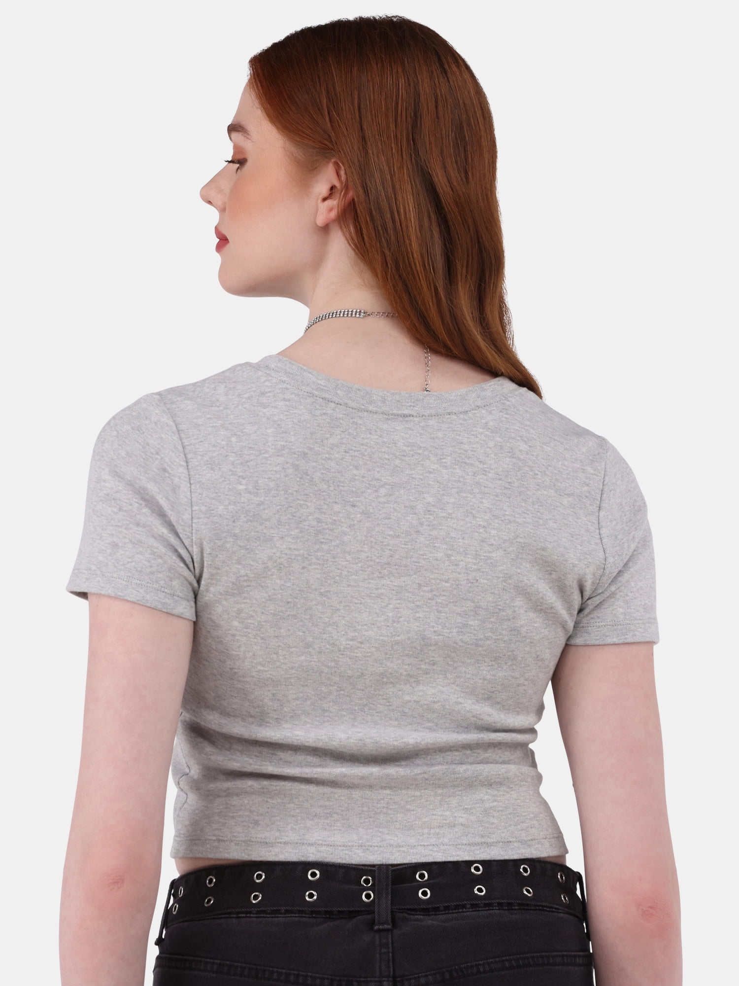 No Boundaries Crop Crew Tee, Women's