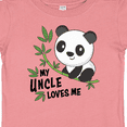 thumbnail image 4 of Inktastic My Uncle Loves Me- cute panda Boys or Girls Baby T-Shirt, 4 of 5