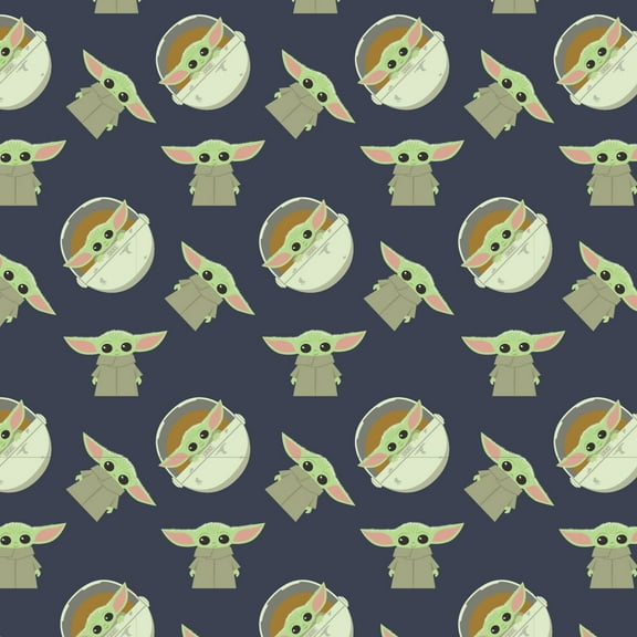 Springs Creative The Mandalorian Grogu Toss 1 Yard Precut