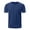 Blue_008, variant on Men's Workout Shirts Moisture Wicking Short Sleeve Reflective Design Athletic T-Shirts Blue M