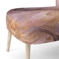thumbnail image 5 of Designart "Colorful Fluid Marble" Upholstered Modern & Contemporary Accent Chair and Abstract Shapes Arm Chair - Multiple Color & Pattern, 5 of 7