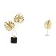 thumbnail image 1 of Figura Decorativa De Hoja De Hierro, Estatua, Escultura, Obra De Arte Coleccionable, Adorno Abstracto, Decoración De Mesa, Escritorio, Armario, Interior, Chimenea, Estantería, Bar, 1 of 8