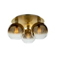 thumbnail image 2 of SC13282GD Artcraft Lighting Morning Mist - 3 Light Semi-Flush Mount, 2 of 5