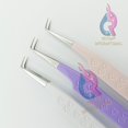 thumbnail image 3 of Las últimas pinzas de extensión de pestañas con agarre de corazón de Color pálido sólido con punta de fibra de Hello Kitty se utilizan para dar volumen y abanico, 3 of 3