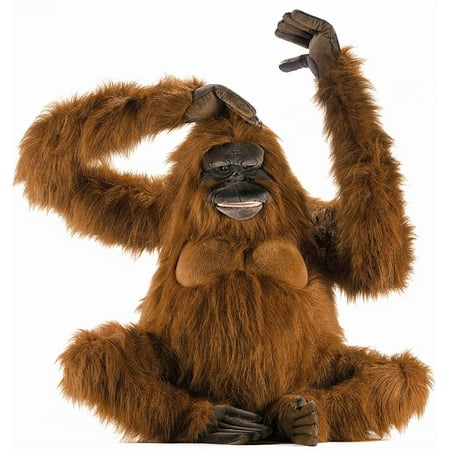 Life Size Sitting Orangutan  Plush Stuffed  Animal Walmart com