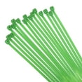 thumbnail image 1 of Uxcell 100PCS Bridas de Cable de 14 Pulgadas, Bridas de Nylon Autocierre con una Resistencia a la Tracción de 30 lbs para Uso Interior y Exterior, Verde, 1 of 6