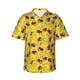 thumbnail image 1 of Fotbe Duck with Star Sunglasses Camisa Hawaiana para Hombre Unisex – Camisa Casual de Verano con Botones de Manga Corta de Algodón y Lino,Medium, 1 of 7