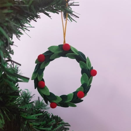 

Taylongift Christmas Valentine s Day Creative Christmas Wreath Christmas Tree Pendant Wall Hanging Living Room Bedroom Children s Room Home Accessories Crafts