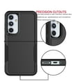 thumbnail image 5 of Tekcoo Shockproof Silicone Plastic Back Cover Cell Phone Case for Samsung Galaxy A35 5G, Black, 5 of 8