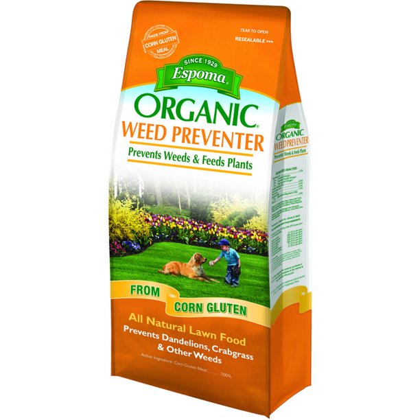 Espoma Organic Weed Preventer Lawn Food 6lb Walmart Com