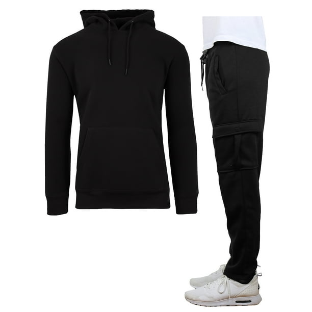 Galaxy by Harvic - GBH Men's Fleece Hoodie & Fleece Jogger Set - Walmart.com - Walmart.com