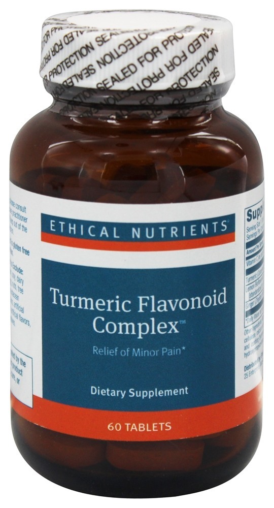 Ethical Nutrients Turmeric Flavonoid Complex 60 Tablets