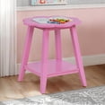 thumbnail image 4 of Linon Natalia Kids Flower Side Table, Pink, 4 of 10