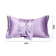 thumbnail image 3 of Fiudx Funda de Almohada de Seda Satinada, Tejido Suave y Transpirable, Superficie Lisa y Brillante, Ideal para El Cuidado Del Cabello y La Piel, Efecto Refrescante, Opciones Multicolor, Tamaño Estánd, 3 of 6