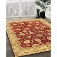 thumbnail image 3 of Ahgly Company Machine Washable Indoor Rectangle Abstract Orange Area Rugs, 2' x 5', 3 of 7