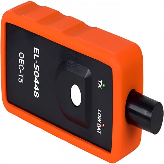 GJX Tpms Relearn Tool,Tire Pressure Monitor Sensor Activation Reset Tool for Most Series Vehicles Tpms System Programming Training Activation Tools (Orange)
