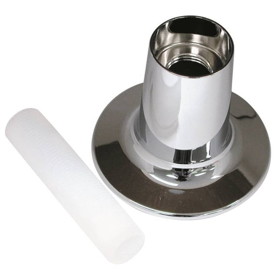 Danco 88457 Handle Flange Set, 5/8 in ID, 2-3/4 in OD, Metal, Chrome Plated