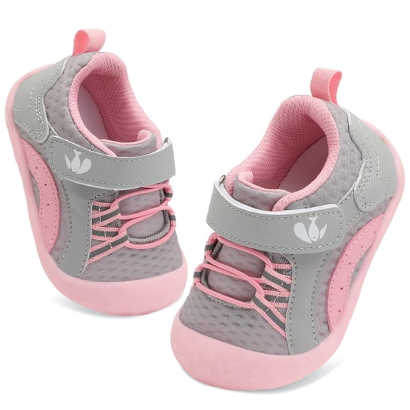 Zapatos para caminar para bebés FEETCITY, flexibles, descalzos, de 6 a 12 m