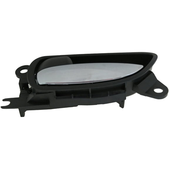 Dorman 79808 Front Driver Side Interior Door Handle for Specific Lexus Models, Chrome Lever; Black Housing
