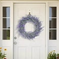 thumbnail image 3 of 2 Uds Guirnalda De Puerta Artificial Colgante Flor De Lavanda Guirnalda Decoración De Plantas Falsas, 3 of 9