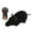 Black, variant on Remote Control Rat Toy, Electric RC Mouse Toy Emulation Flocking Rat Toy Interactive Cat Toys Pet Toys Funny Wireless Chasing Prank Joke Scary Trick Rats Animal for Pets Novelty Gifts