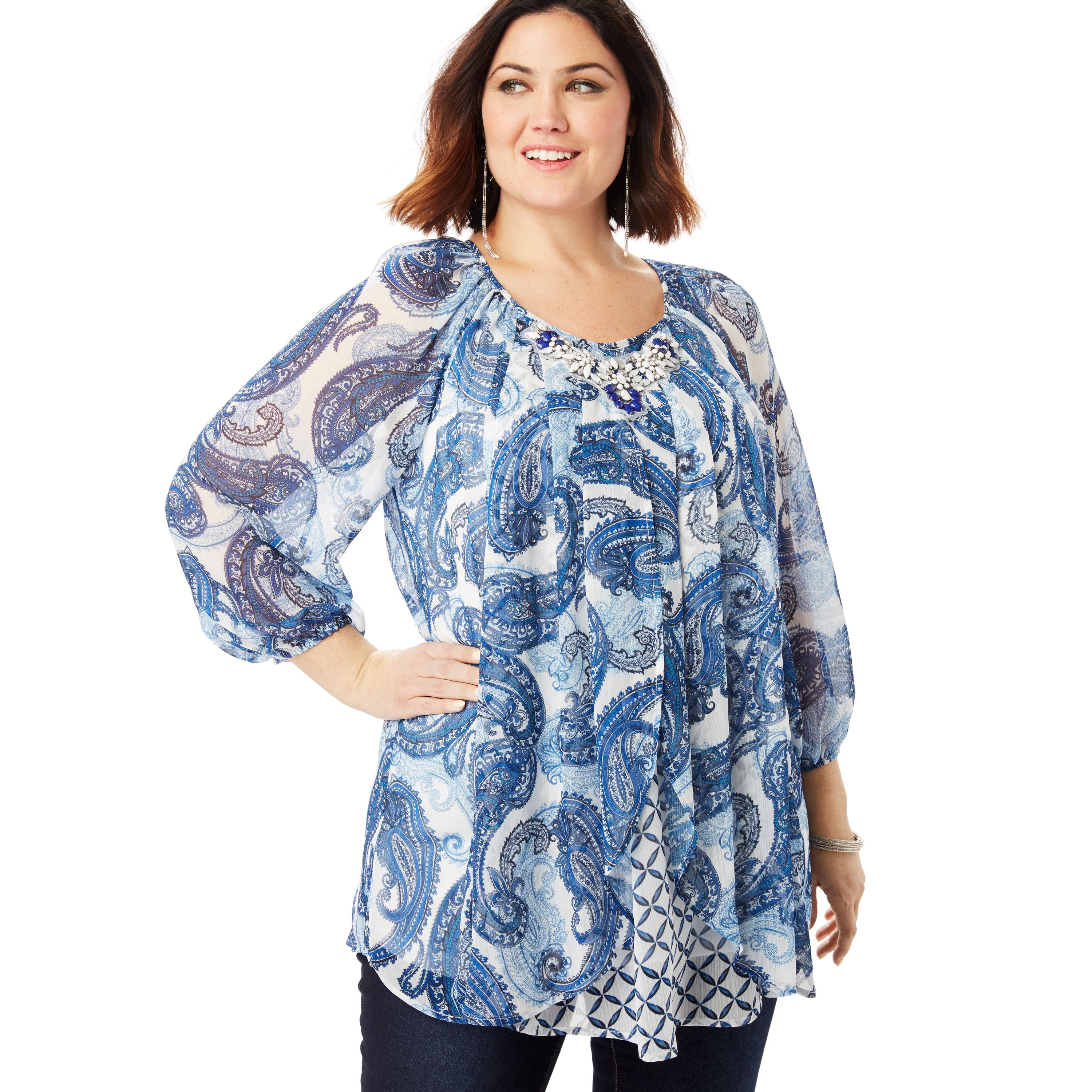 plus size embellished