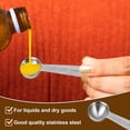 thumbnail image 3 of 3pcs Measuring Spoon, Stainless Steel Teaspoons 2 TSP | 2/3 Tbsp | 10 ML | 10 CC | 1/3 oz Metal Teaspoon Tablespoon Measuring Scoop Short Handle for Kitchen Cooking & Baking Tea Soup Ingredients, 3 of 7