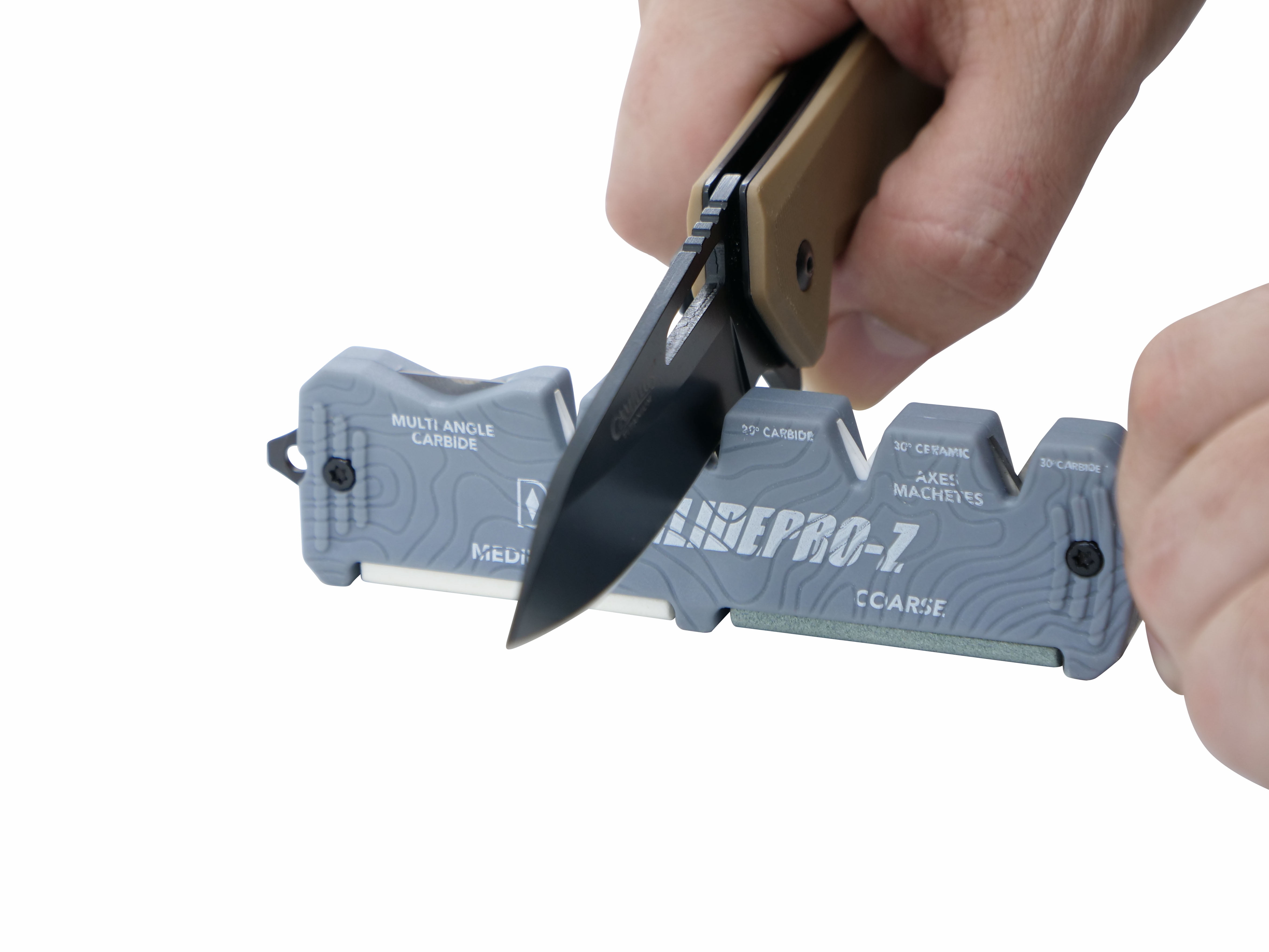 DMT GLIDE-Pro Z Multi-Angle Knife Sharpener With Tungsten Steel and Ceramic