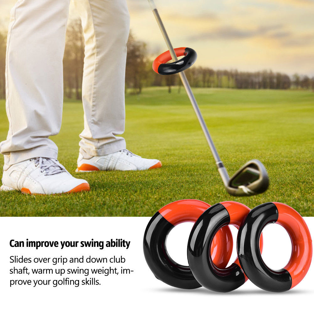Archer Golf Club Swing Weighted Ring Warm Up Aids Practice Training