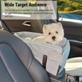 thumbnail image 3 of Pet Car  Dog Bed Waterproof Design Car Armrests  Small Dogs Front Anti-Dirty Safety  for Cats and Dogs in Cars Anti-scratching Convenient installation Targeting Pet, 3 of 7