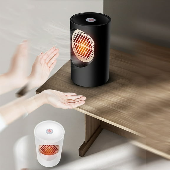 VBODN Heater Fan,Super Wind Speeds, 800W Overheat Protection,Heaters for Indoor Use,Battery Powered Heater,for Car Indoor Home Dorm Office