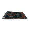 thumbnail image 2 of Ahgly Company Indoor Rectangle Persian Light Blue Traditional Area Rugs, 7' x 9', 2 of 4