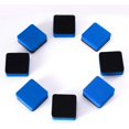 thumbnail image 3 of Paquete de 48 limpiadores de pizarra magnética con borrador en seco para aula, hogar y oficina (azul), 3 of 5