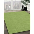 thumbnail image 2 of Ahgly Company Indoor Round Contemporary Pistachio Green Abstract Area Rugs, 5' Round, 2 of 6