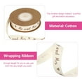 thumbnail image 4 of 1 Roll Cotton Printed Ribbon Decorative Ribbon for Gift Flower Wrapping Bow Making, 4 of 8