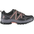 thumbnail image 2 of Browning Glenwood Trail Low Hiking Shoes Black/Living Coral US Women’s Size 8.5, 2 of 4